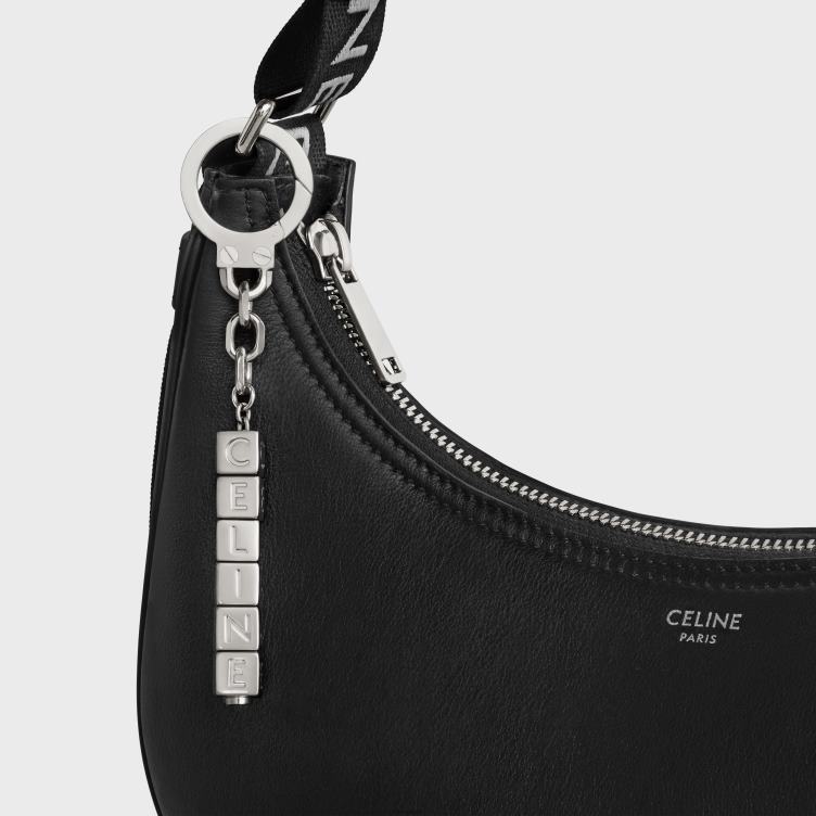 CELINE zilver kubusvormige tasbedel van messing 4TLH82172