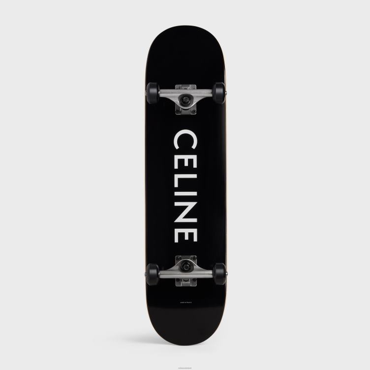 CELINE zwart skateboard-logoprint 4TLH82276