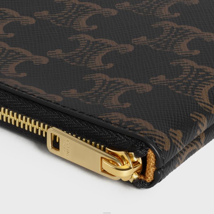 CELINE zwart zakje in triomphe-canvas 4TLH8509