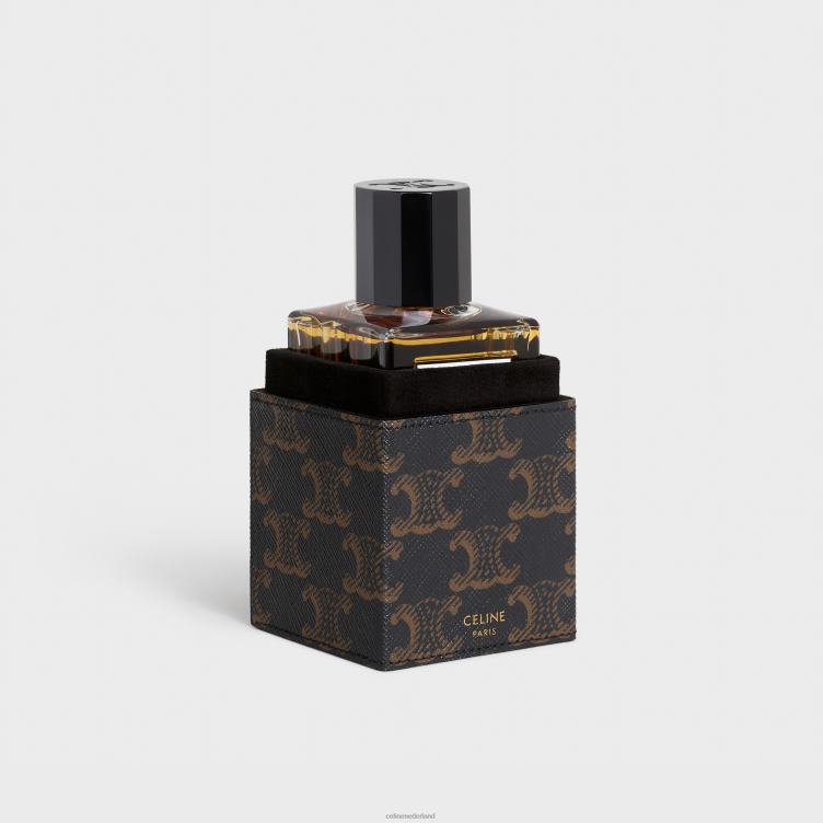 CELINE bruinen doos 1 parfum 100 ml in triomphe canvas en kalfsleer 4TLH81558