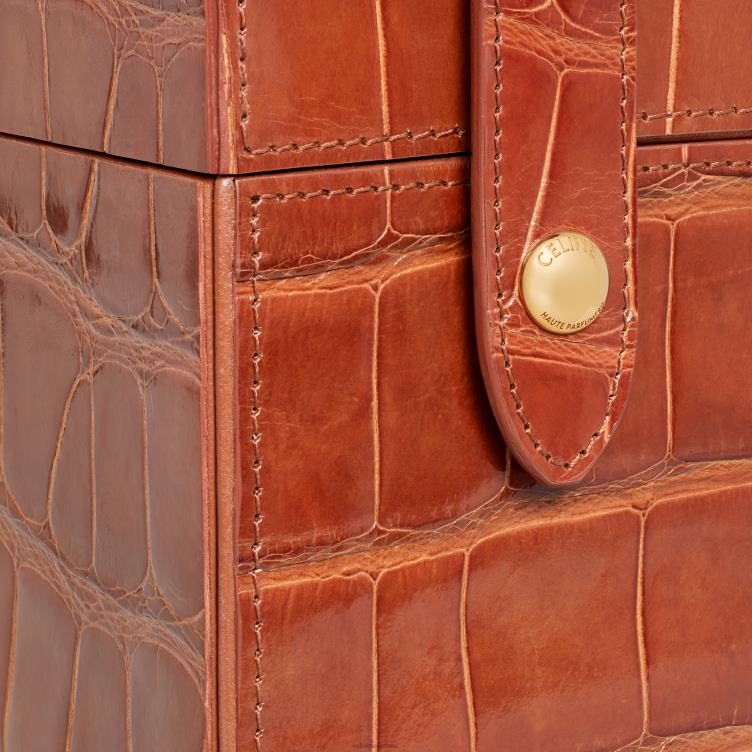 CELINE bruinen doos 1 parfum 6,8 fl.oz in alligator 4TLH81468