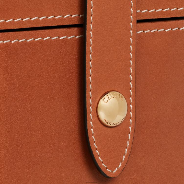 CELINE bruinen doos 1 parfum 6,8 fl.oz in natuurlijk kalfsleer 4TLH81466