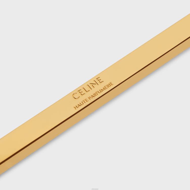 CELINE goud Kaarsendover van staal 4TLH81517