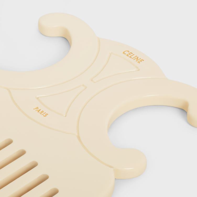 CELINE ivoor triomphe haarkam van acetaat 4TLH81604