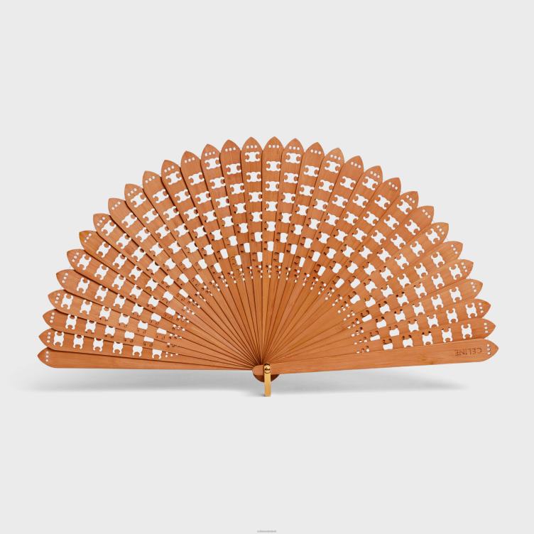 CELINE natuurlijk triomphe ventilator in bamboe 4TLH81694