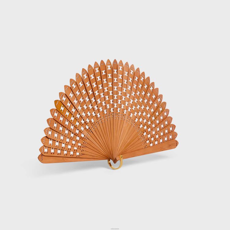 CELINE natuurlijk triomphe ventilator in bamboe 4TLH81694