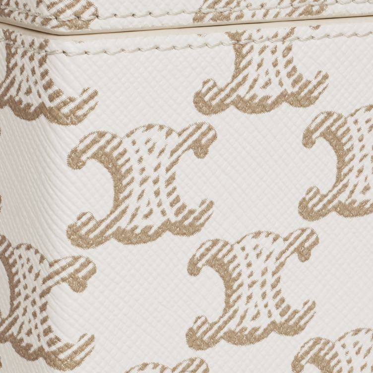 CELINE wit doos 1 parfum 100 ml in triomphe canvas en kalfsleer 4TLH81559