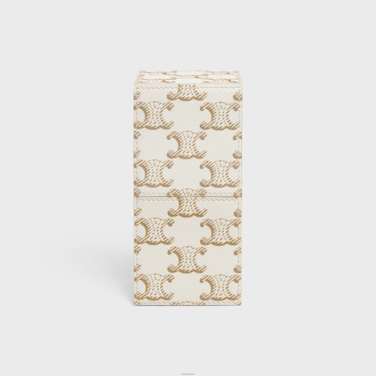 CELINE wit geval 1 parfum 3,4 fl.oz in triomphe canvas 4TLH81464