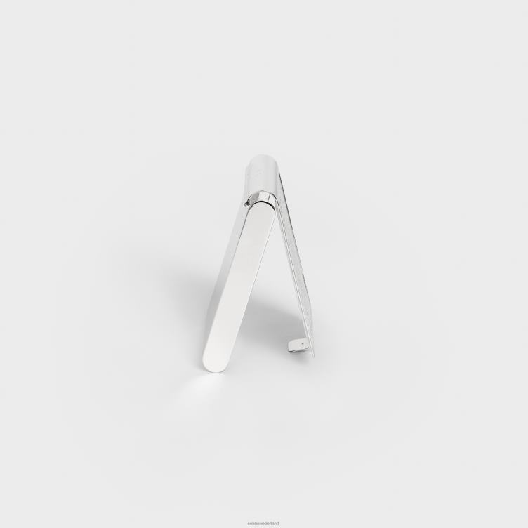 CELINE zilver Python gegraveerde luciferdoosje in sterling 4TLH81546