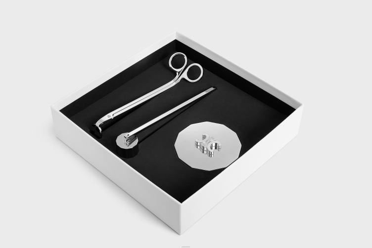 CELINE zilver kaarsaccessoires in staal 4TLH81507