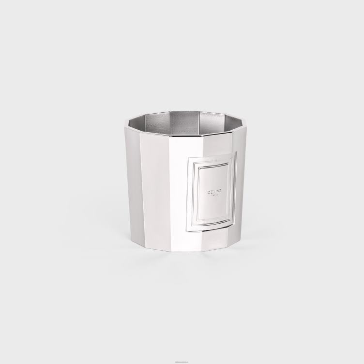 CELINE zilver kandelaar in staal 4TLH81510