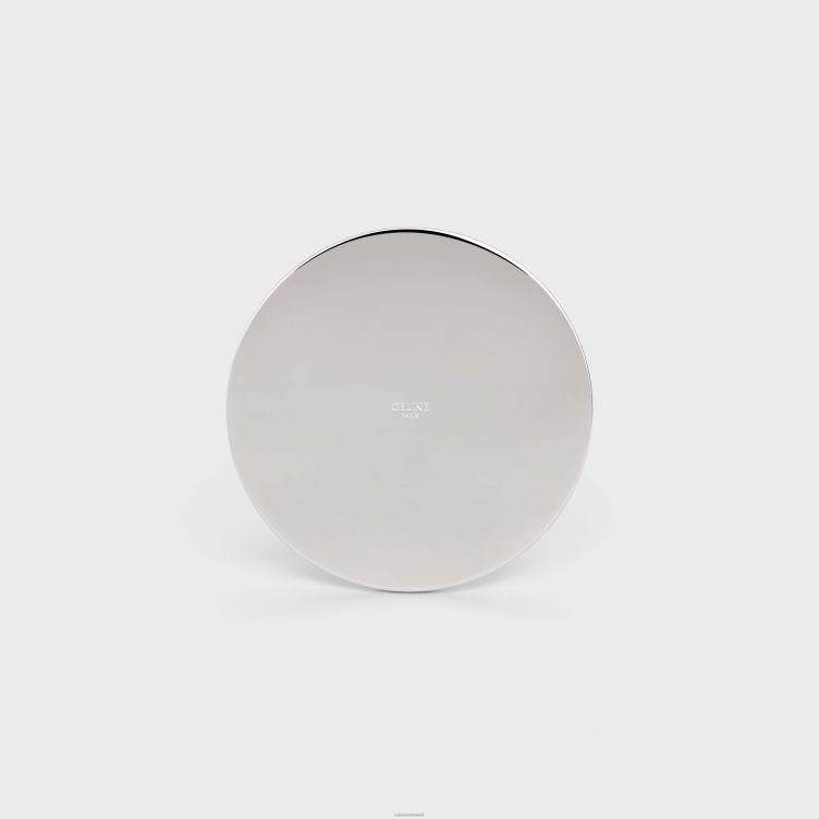 CELINE zilver kandelaar van staal 4TLH81508