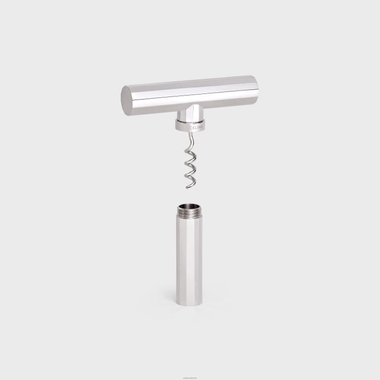 CELINE zilver kurkentrekker in staal 4TLH81660