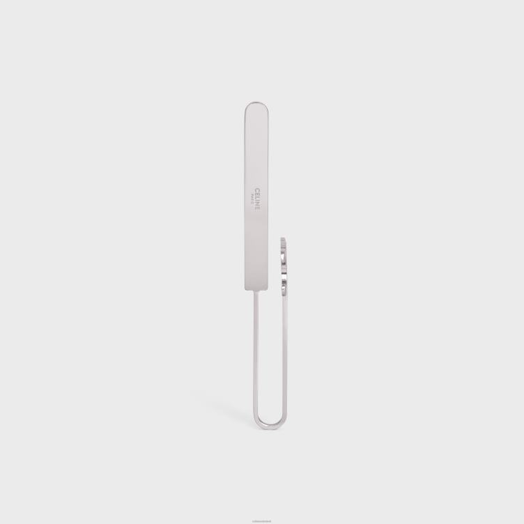 CELINE zilver triomphe boekenlegger in messing 4TLH81644