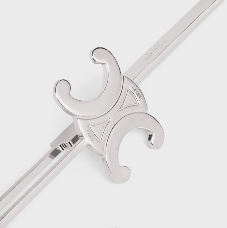 CELINE zilver triomphe boekenlegger in messing 4TLH81644