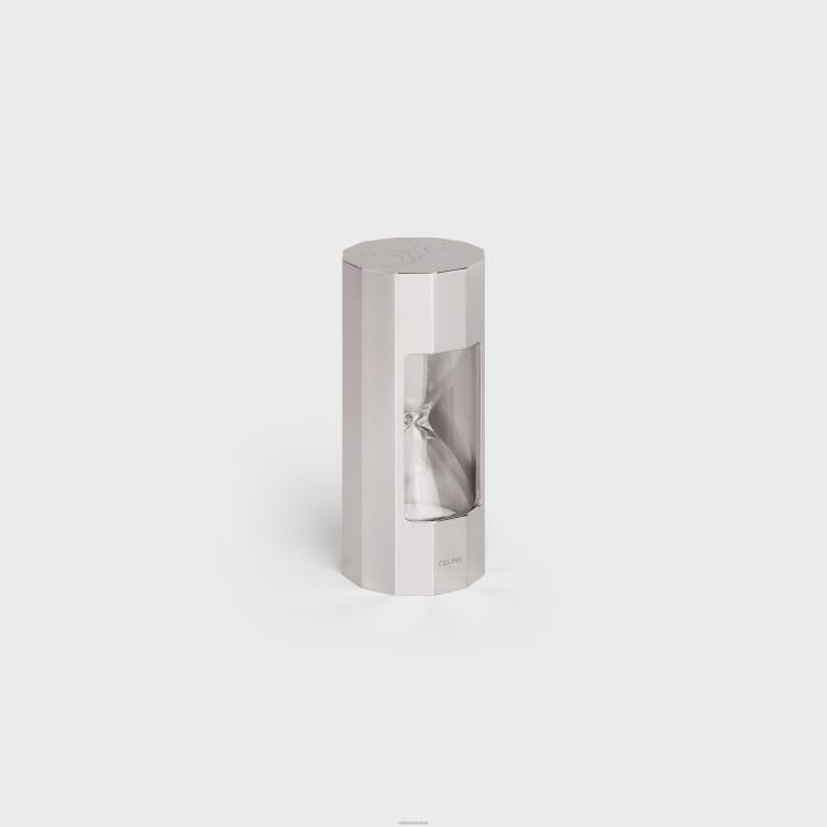 CELINE zilver zandloper in messing en glas 4TLH81678