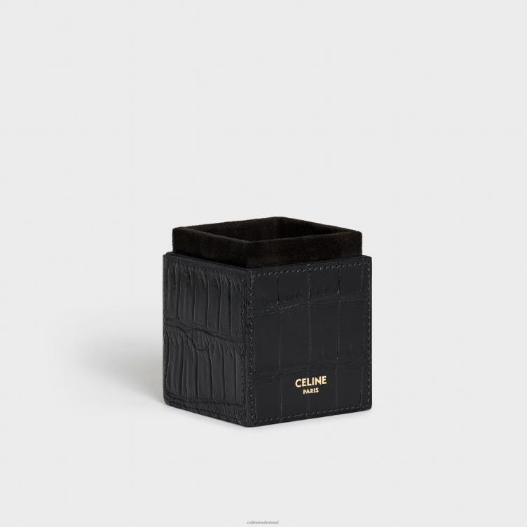 CELINE zwart doos 1 parfum 3,4 fl.oz in krokodil 4TLH81465