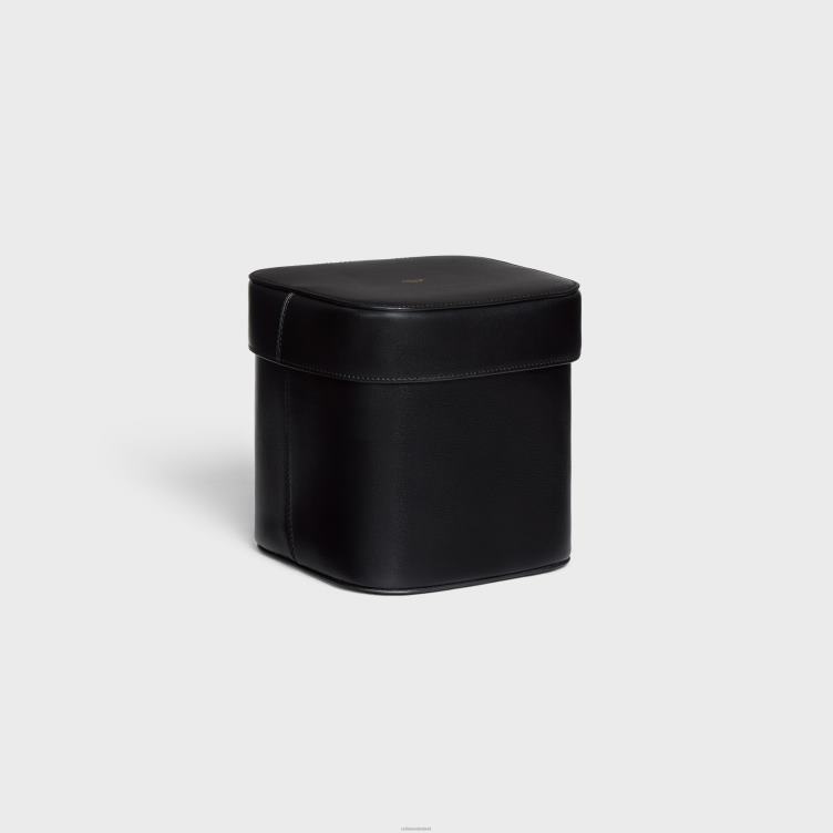 CELINE zwart grote doos van glanzend kalfsleer 4TLH81528