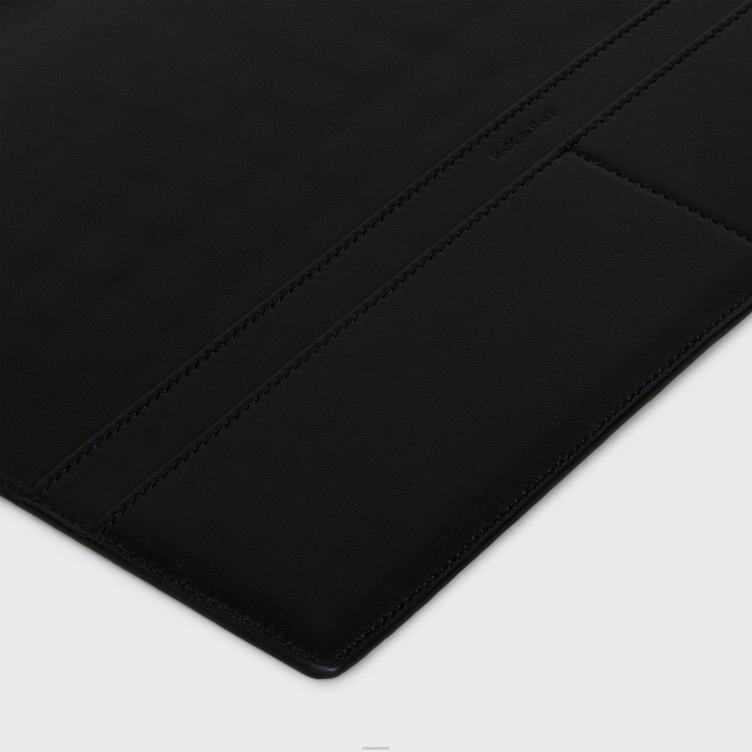 CELINE zwart grote notitieboekomslag in krokodil 4TLH81638