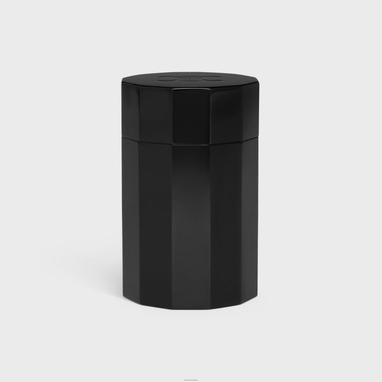 CELINE zwart katoenen pot in aluminium 4TLH81489