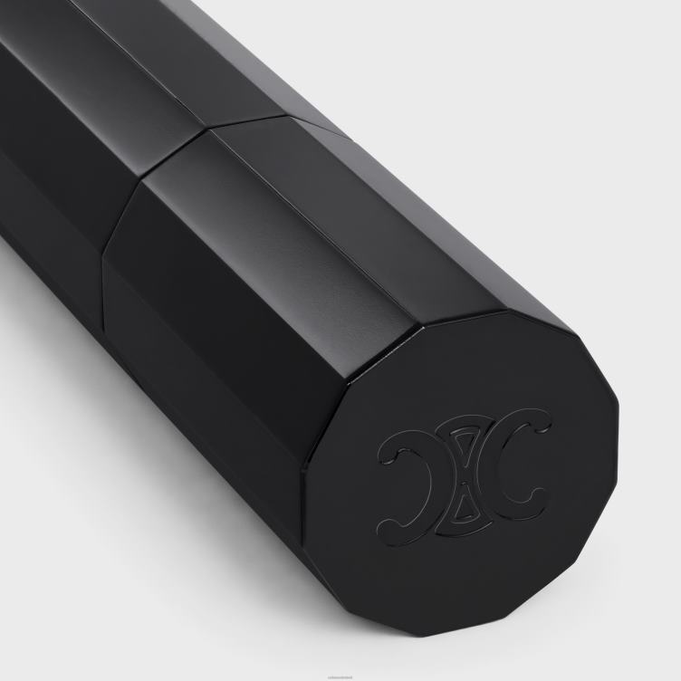 CELINE zwart tandenborstelhouder van aluminium 4TLH81493