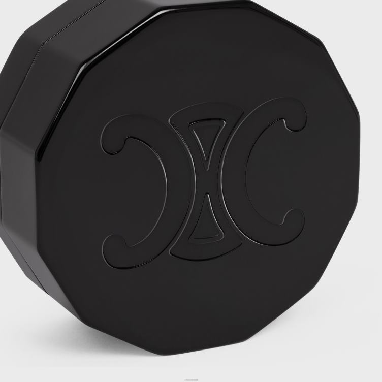 CELINE zwart zeepkistje van aluminium 4TLH81483