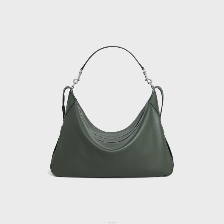 CELINE donker leger grote riemromy van soepel kalfsleer 4TLH82076