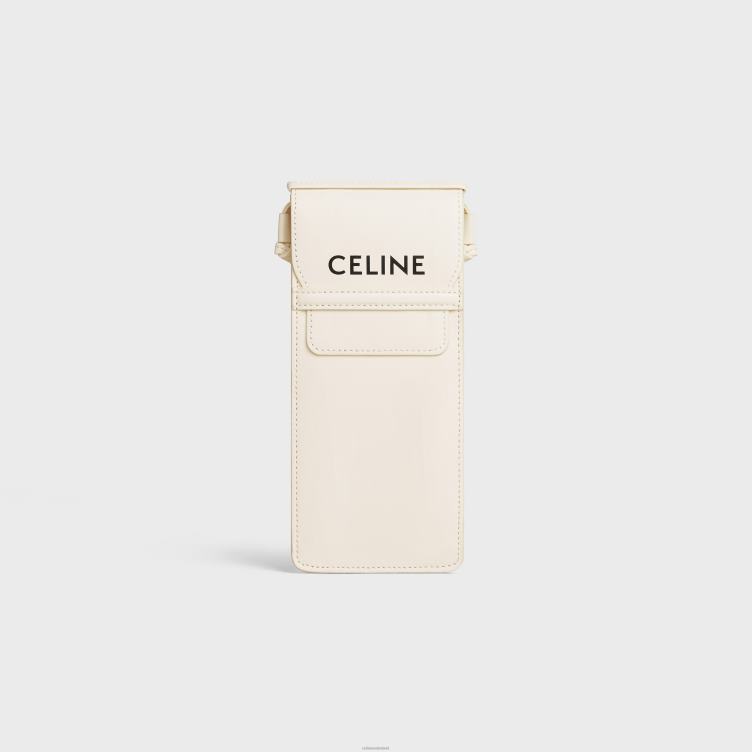 CELINE wit monochroms 02 zonnebril van acetaat 4TLH82230