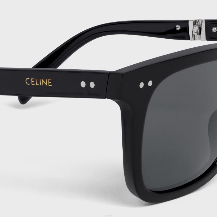 CELINE zwart Frame 44 zonnebril van acetaat met metaal 4TLH82215