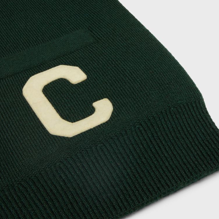 CELINE woud Parijs vest van wol 4TLH81793