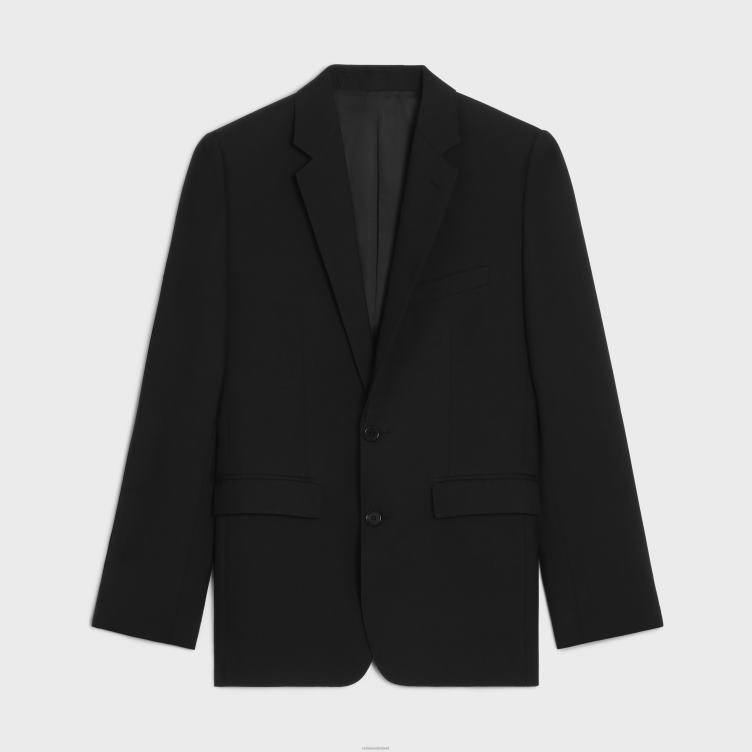 CELINE zwart carnaby jasje in jasje van wolgabardine 4TLH81877