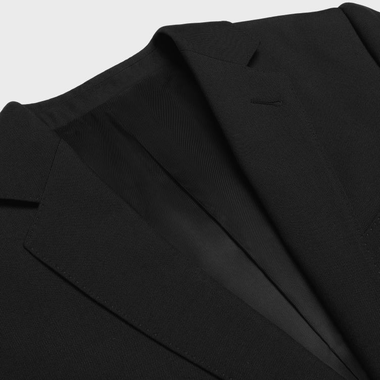 CELINE zwart carnaby jasje in jasje van wolgabardine 4TLH81877