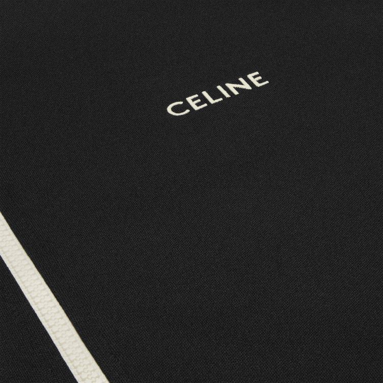CELINE zwart trainingsjack van dubbelzijdige jersey 4TLH81951