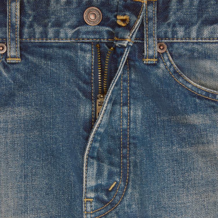 CELINE spoor wassen skinnyjeans van denim 4TLH82004