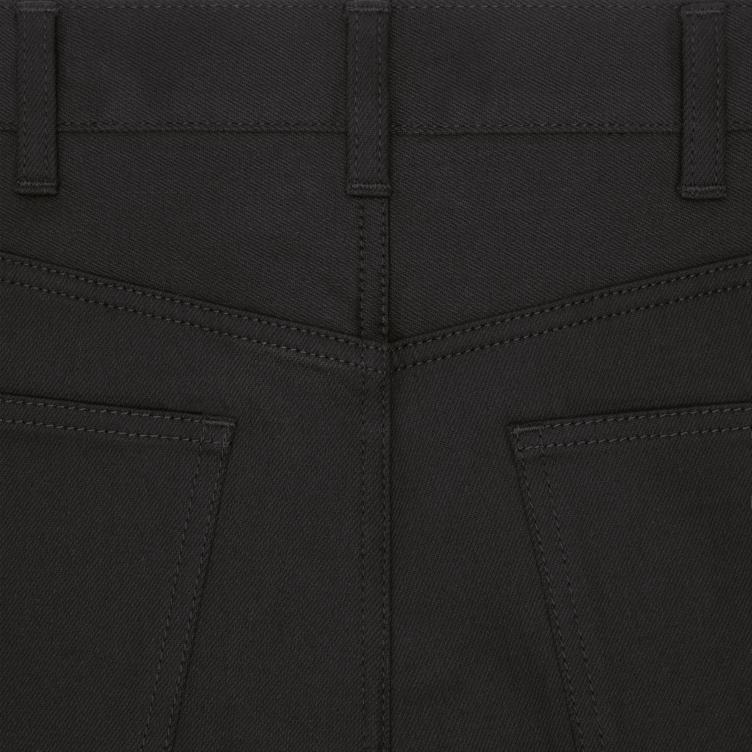 CELINE vintage puur zwart skinnyjeans van denim 4TLH82000