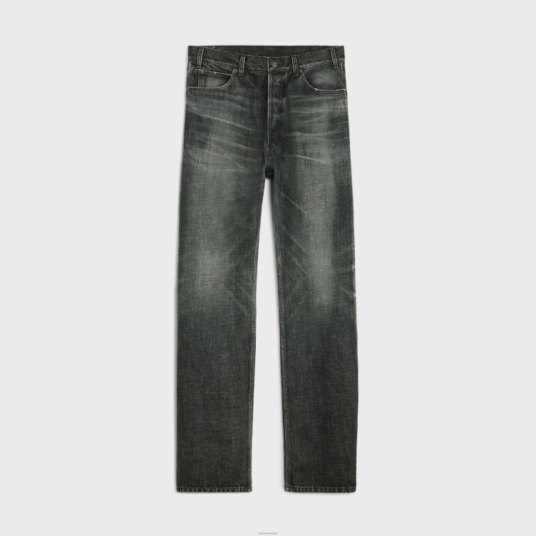 CELINE zwarte ijsspoeling Wesley-jeans van denim 4TLH81992