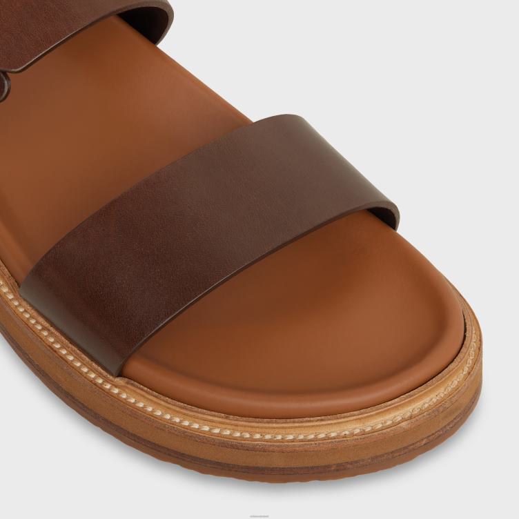 CELINE donker bruin tippi in kalfsleervegetaal looien 4TLH82072