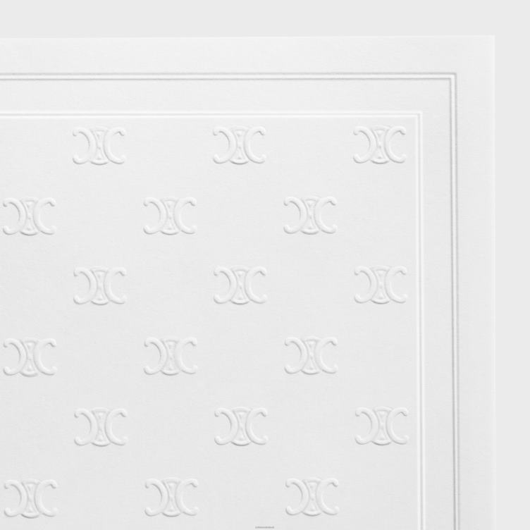 CELINE één kleur geparafeerd papier 4TLH81506