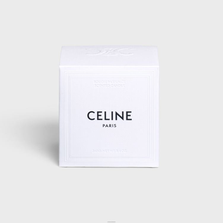 CELINE één kleur tambour noirgeparfumeerde kaars 8,4 oz 4TLH81502