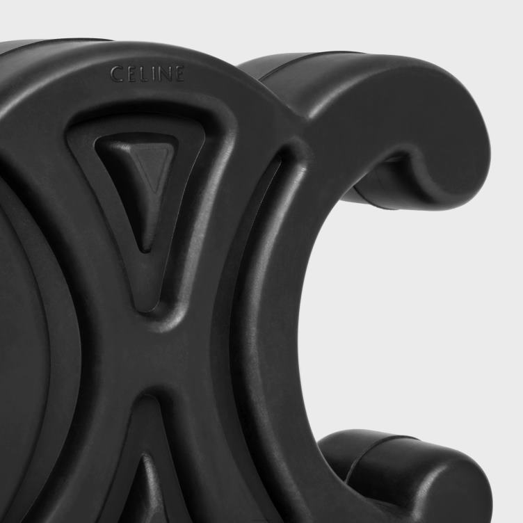 CELINE zwart triomphe hondenspeeltje van rubber 4TLH81703