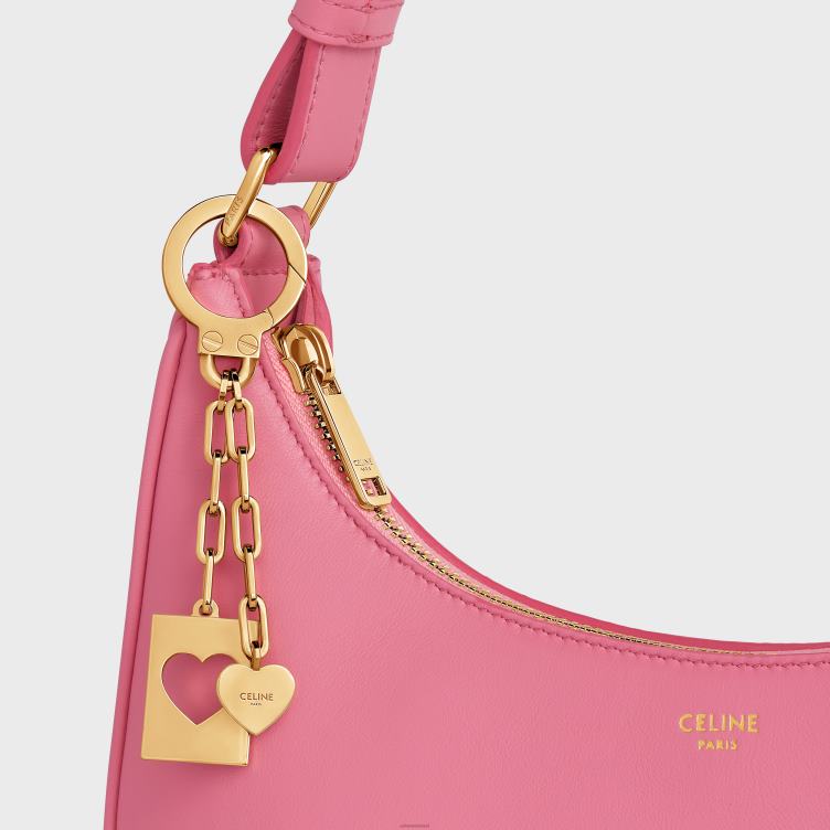 CELINE goud hartplaatbedel van messing 4TLH8532