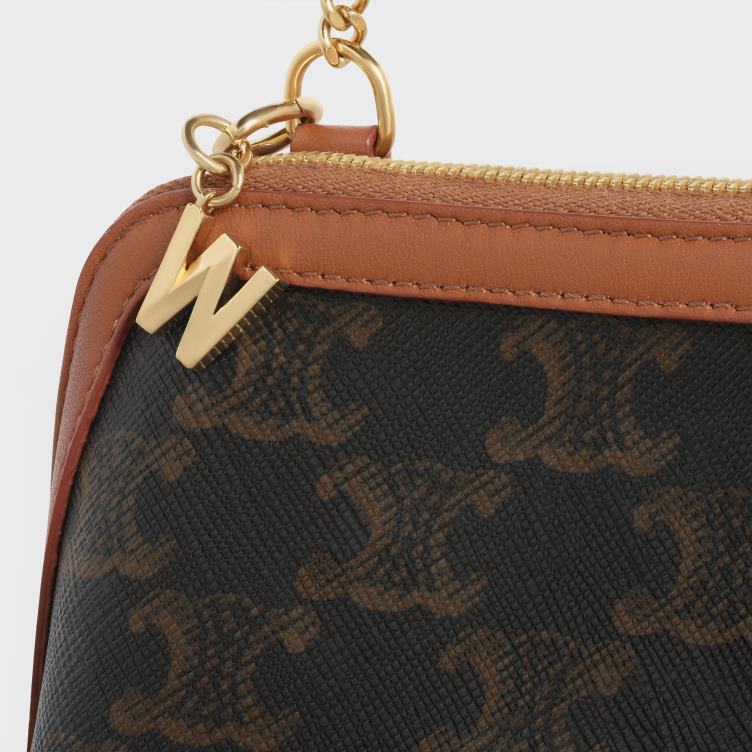 CELINE goud w charme in messing 4TLH8543