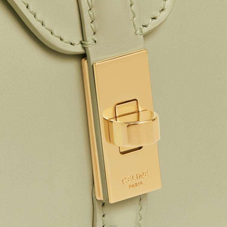 CELINE amandel groen mini 16 van gesatineerd kalfsleer 4TLH8136