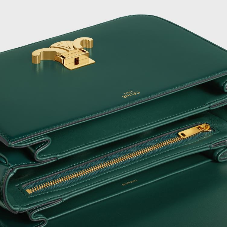 CELINE amazone klassieke triomphe tas van glanzend kalfsleer 4TLH842