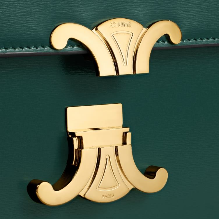 CELINE amazone klassieke triomphe tas van glanzend kalfsleer 4TLH842