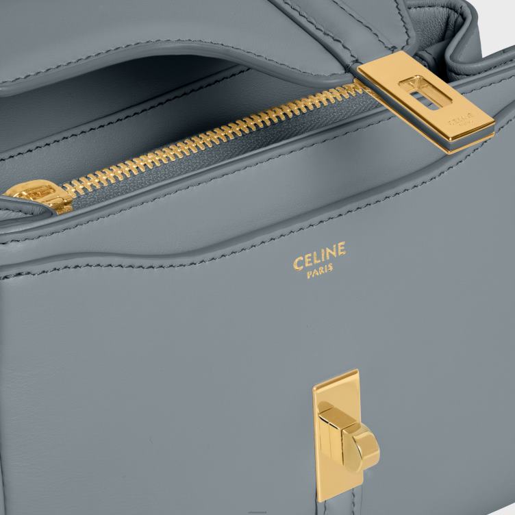 CELINE blauw grijs mini 16 van gesatineerd kalfsleer 4TLH8134