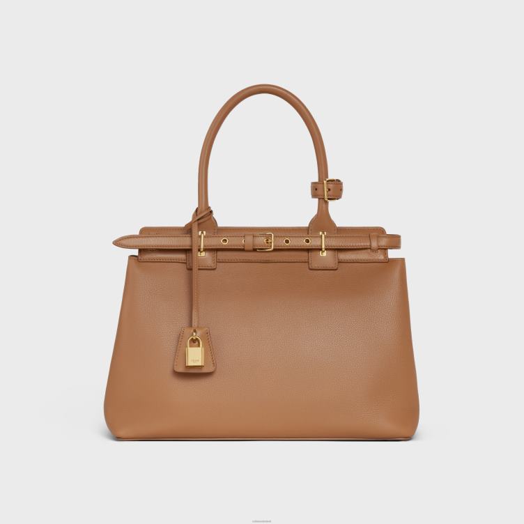 CELINE bronzen conti tas van soepel kalfsleer 4TLH8164