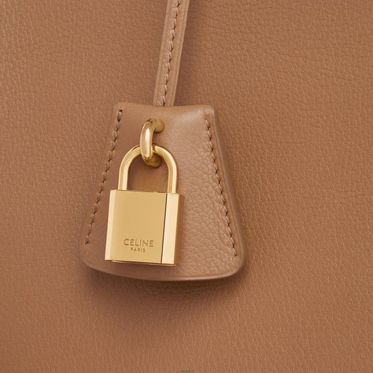 CELINE bronzen conti tas van soepel kalfsleer 4TLH8164