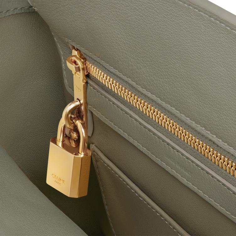 CELINE groene klei tiener conti tas van soepel kalfsleer 4TLH8162