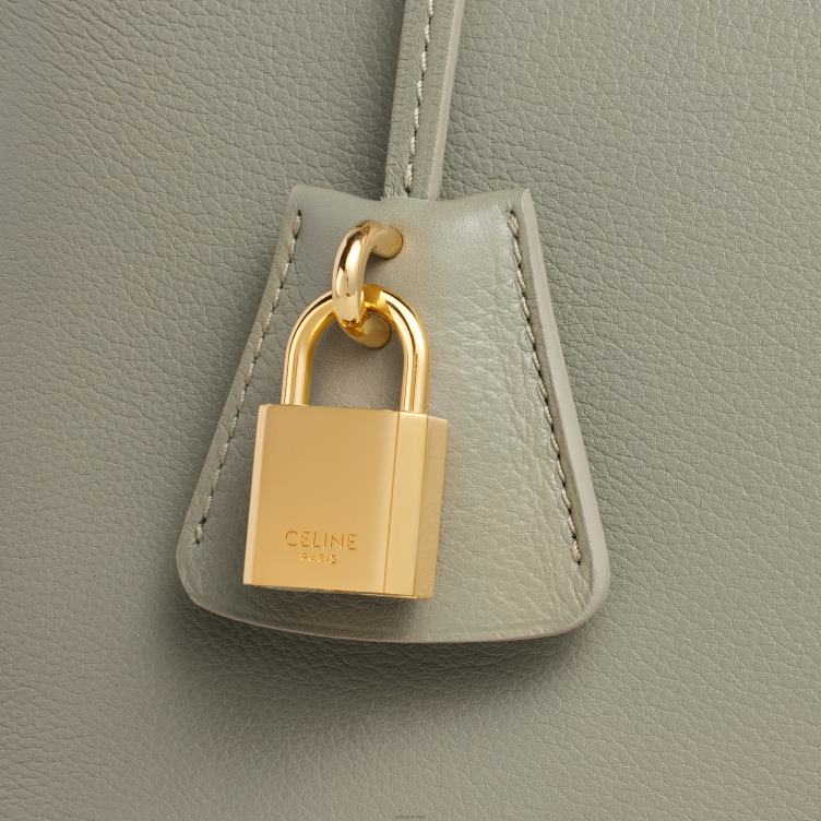 CELINE groene klei tiener conti tas van soepel kalfsleer 4TLH8162